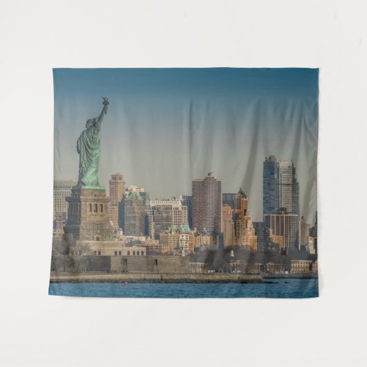 NY Skyline Wandkleed (Voorkant (horizontaal))