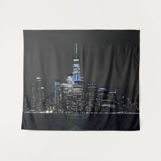 NY Skyline Wandkleed (Voorkant (horizontaal))