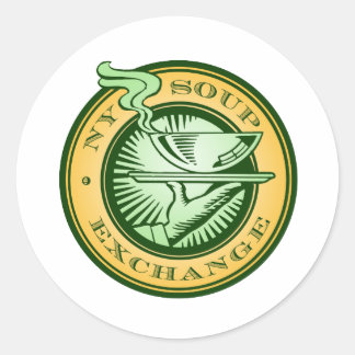 NY Soep Exchange Ronde Stickers