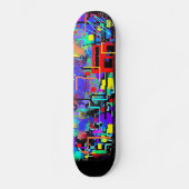 NY stad graffiti dek Skateboard (Voorkant)