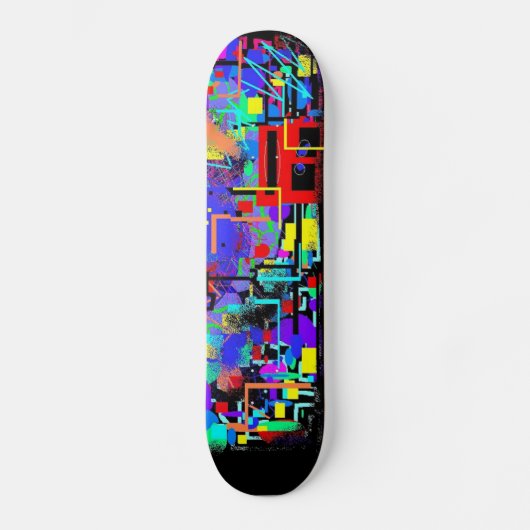 NY stad graffiti dek Skateboard (Voorkant)