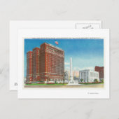 NY State Kantoor, Statler Hotel Briefkaart (Voorkant / Achterkant)