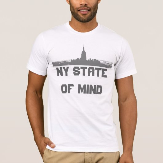 NY STATE OF MIND T-SHIRT (Voorkant)