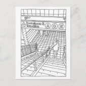 NY Subway Briefkaart (Voorkant)