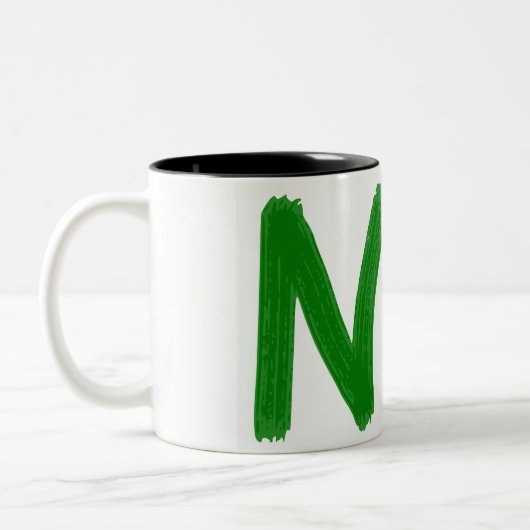 NY Text Coffee Mok (Links)