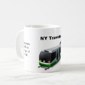 NY Travelmate 11 oz Classic White Mok (Voorkant links)