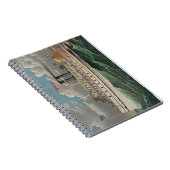 NY Voyage Grand Paddlewheel Stoomboot De Pelgrim Notitieboek (Rechterzijde)