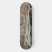 NY Voyage Grand Paddlewheel Stoomboot De Pelgrim Persoonlijk Skateboard (Voorkant)