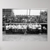 NY Vrouw Giants Baseball, 1913 Poster (Voorkant)