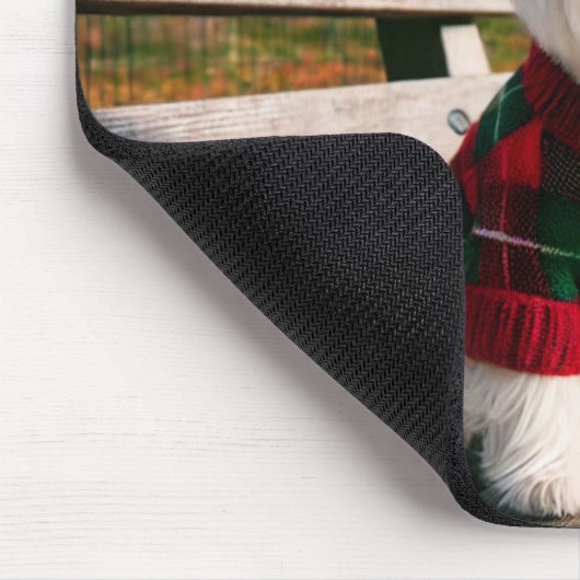 NY Westie Muismat (Hoek)