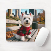 NY Westie Muismat (Met muis)