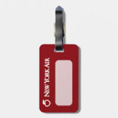 NYA BAGAGELABEL (Achterkant verticaal)