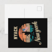 Nyack New York Briefkaart (Voorkant / Achterkant)