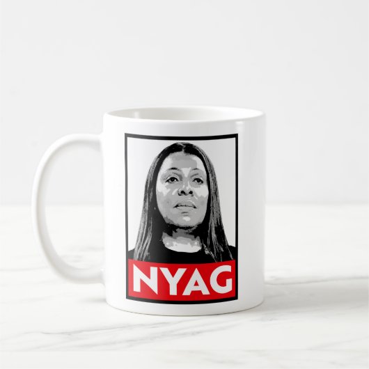 NYAG Letitia James Koffiemok (Links)
