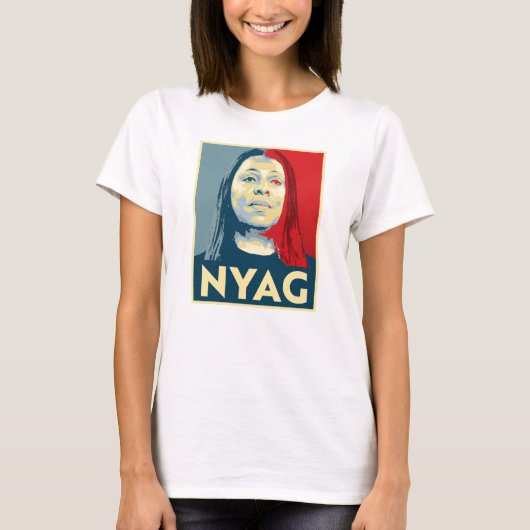 NYAG Letitia James T-shirt (Voorkant)