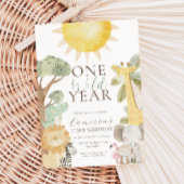 Nyala Safari Dieren Een Wild Jaar Eerste Verjaarda Kaart