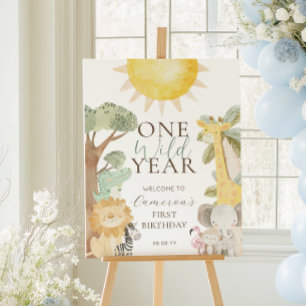 Nyala Safari Dieren Een Wild Jaar Eerste Verjaarda Poster