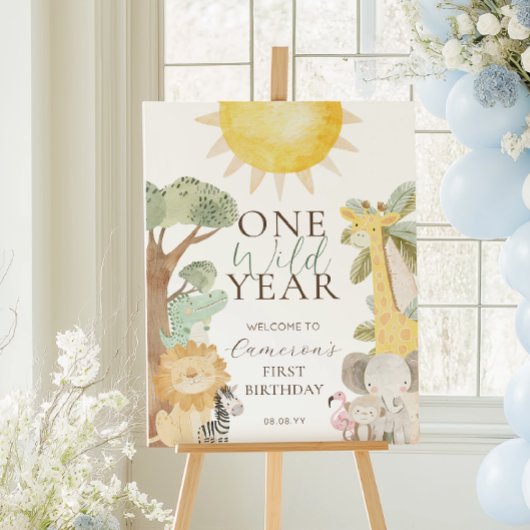 Nyala Safari Dieren Een Wild Jaar Eerste Verjaarda Poster