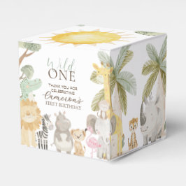 Nyala Safari Dieren Eerste Verjaardag Bedankdoosjes