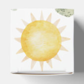 Nyala Safari Dieren Eerste Verjaardag Bedankdoosjes (Bovenkant)