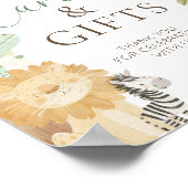 Nyala Safari Dieren Kaarten en geschenken Poster (Hoek)