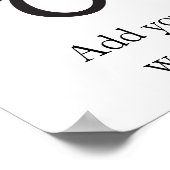 Nyame Dua | Gods aanwezigheid en bescherming Poster (Hoek)