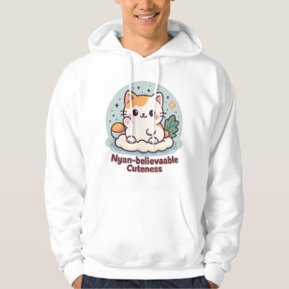 Nyan-believable Cuteness – Schattigee Kawaii Cat Hoodie