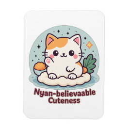 Nyan-believable Cuteness – Schattigee Kawaii Cat Magneet