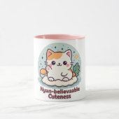 Nyan-believable Cuteness – Schattigee Kawaii Cat Mok (Midden)