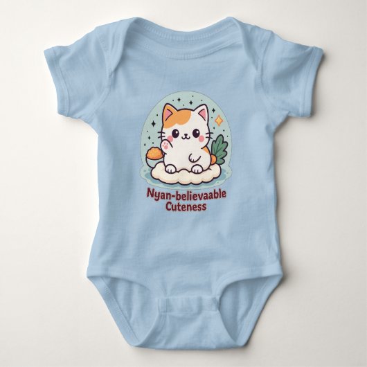 Nyan-believable Cuteness – Schattigee Kawaii Cat Romper (Voorkant)