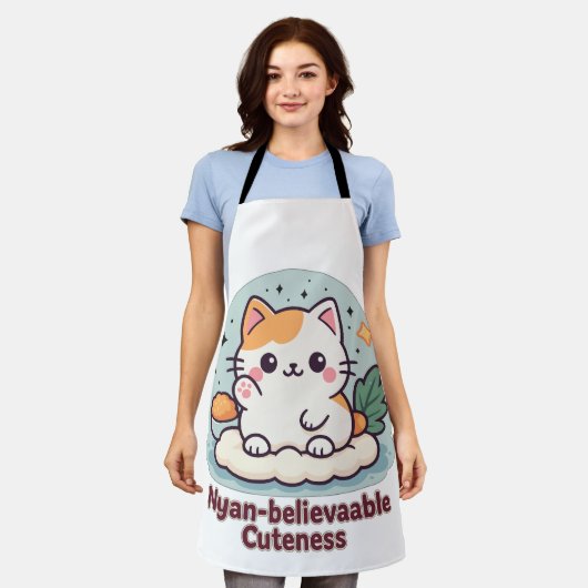 Nyan-believable Cuteness – Schattigee Kawaii Cat Schort (Gedragen)