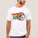 NYAN Donute Panda! T-shirt<br><div class="desc">NYAN NYAN NYAN,  nu bijgewerkt! Cute Panda vliegt door de ruimte!</div>