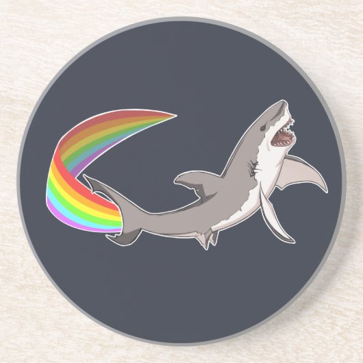 Nyan Shark Onderzetter (Voorkant)