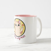 Nyanghaeyo Love | Tweekleurige Koffiemok (Voorkant rechts)