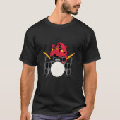Nyango Star Mascot Drummer T-shirt (Voorkant)