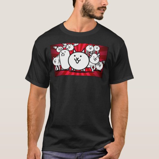 nyanko grote oorlogskatten Klassieke T-Shirt (Voorkant)