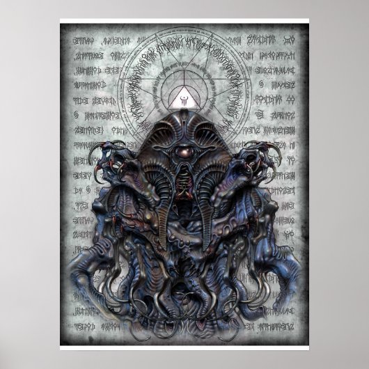 Nyarlathotep 18x24 poster (Voorkant)