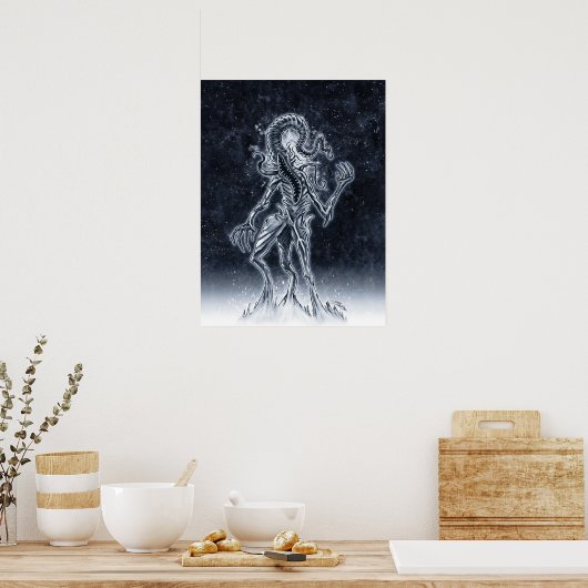 Nyarlathotep de Crawling Chaos Poster (Keuken)