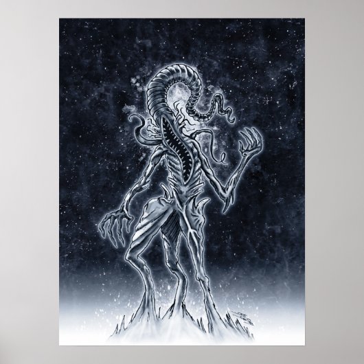 Nyarlathotep de Crawling Chaos Poster (Voorkant)
