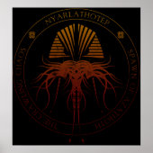 Nyarlathotep Sigil hellfire Poster (Voorkant)