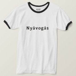 Nyávogás T-shirt