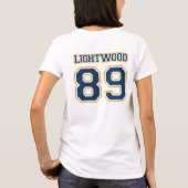 NYBA Wings - Licht hout 89 T-shirt (Achterkant)