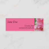 NYBG: nr. 116 Mini Visitekaartje (Achterkant)