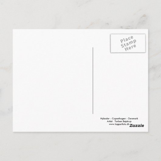 Nyboder Briefkaart (Achterkant)