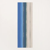 Nyborg Strand - waterverf Yogamat (Achterkant)