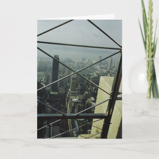 "NYC #1" Gefeliciteerd Kaart (Voorkant)