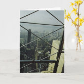 "NYC #1" Gefeliciteerd Kaart (Gele Bloem)