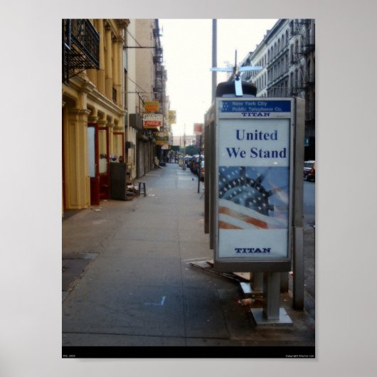 NYC, 2003 POSTER (Voorkant)