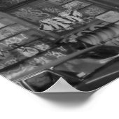 NYC, 2003 verlaten gebouw Poster (Hoek)