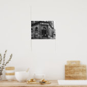 NYC, 2003 verlaten gebouw Poster (Keuken)